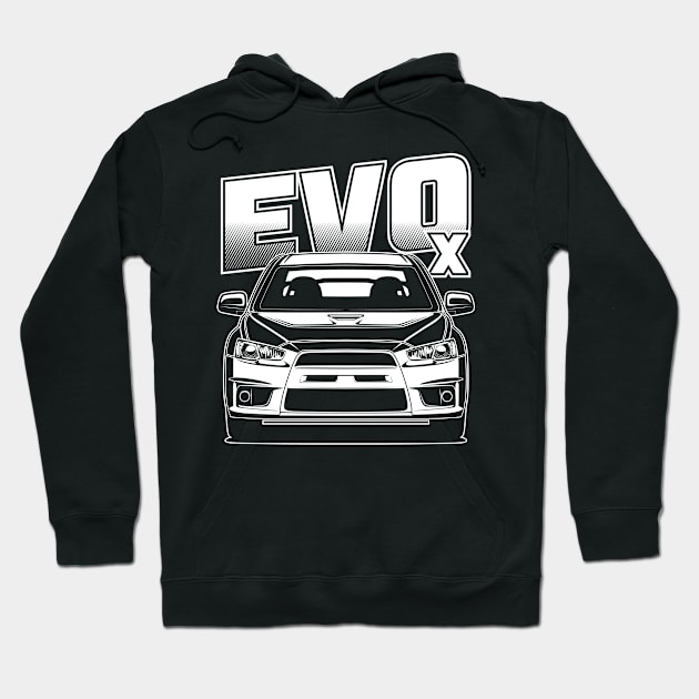 Lancer Evolution X Hoodie by CreativeRAS